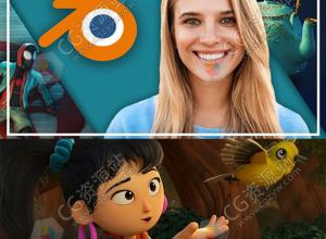 Blender全面基础入门到精通视频教程+中英文字幕