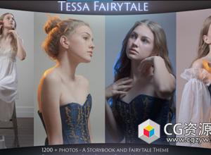 1220张童话公主艺术姿势造型高清参考图片