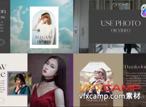 FCPX插件-10种时尚栏目包装图片视频宣传片头 Fashion Slideshow