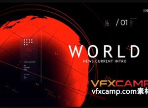 AE模板-科技感新闻广播包栏目包装开场片头 News Broadcast Pack