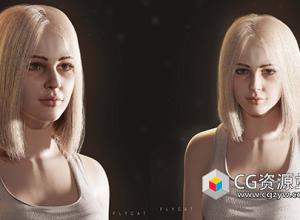 Blender三维女性角色建模全流程教程