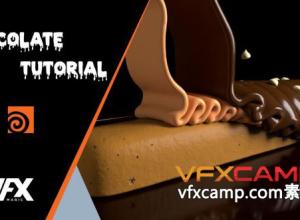 Houdini巧克力动画制作教程 Houdini Flip – Chocolate