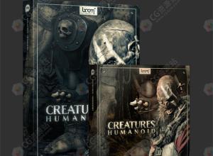 7772种恐怖惊悚兽人僵尸外星生物怪物无损音效 Creatures Humanoid