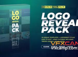 AE模板-16组标志展示包商务简洁Logo动画 Logo Reveal Pack