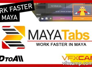 Maya多项目预览切换插件 3DtoAll MayaTabs V1.3a Win