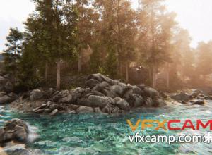 Unreal虚幻引擎地貌河流溪流场景包 Riverology v2.3.0 UE5.5-5.6