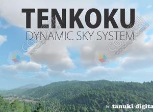 Unity天空和天气渲染系统 TENKOKU Dynamic Sky v1.2.2