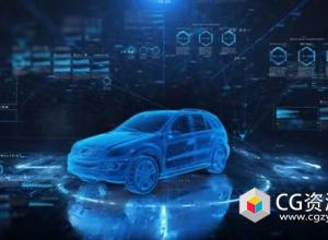 AE模板-科技感元素标题片头开场 Technology Opener