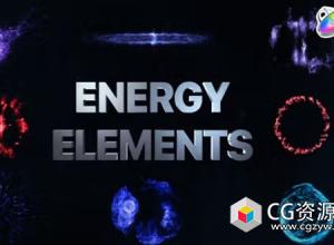 FCPX插件-VFX爆炸能量元素 VFX Energy Elements And Explosions