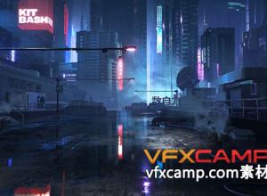 Blender+PS三维场景动画背景概念艺术设计视频教程