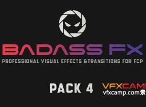 FCPX插件-32种高质量棱镜光效分屏色彩分离效果和转场预设 BadAss FX 4