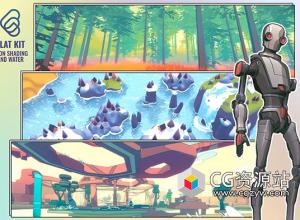 Unity卡通水着色器 Flat Kit: Toon Shading and Water v4.9.7