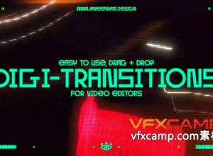 50组4K炫光闪光转场视频素材 Digi-Transitions 4K