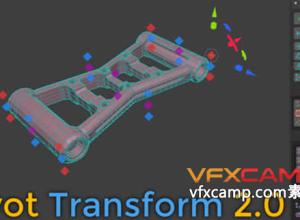 模型中心点移动工具Blender插件 Pivot Transform V4.2.0