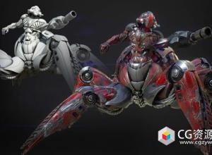 Substance Painter全面入门基础教程第二部+中英文字幕