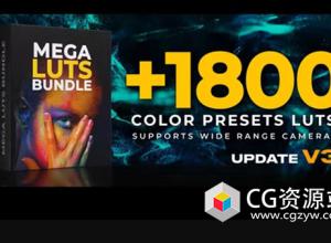 达芬奇预设-1808个好莱坞大片风景旅行婚礼赛博朋克复古食物LUTs调色预设
