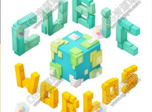 Blender低多边形场景动画视频教程+中英文字幕