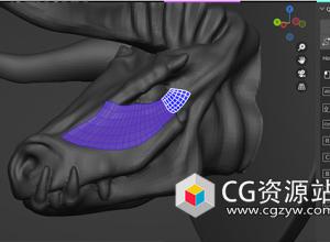 Blender四边曲面生成重拓扑插件 Quadpatch V1.1.1