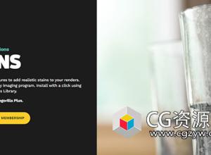 50种高分辨率GSG表面缺陷污渍黑白纹理贴图