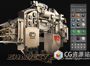 Maya 2022视窗材质实时预览脚本 ViewportIt v2.5