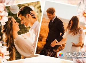AE模板-浪漫婚礼幻灯片 Romantic Wedding Slideshow