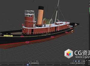 Blender船只绑定插件 Boat-Rig Pro V1.3b
