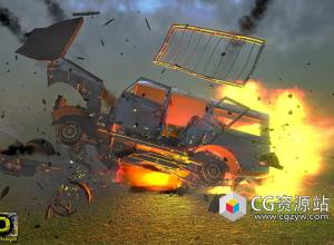 Unity游戏物体破坏损坏系统 DestroyIt – Destruction System v1.16