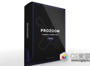 FCPX插件-自定义区域摄像机推拉运动聚焦动画预设 ProZoom