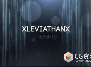 AE模板-唯美线条粒子文字标题预告片开场片头 Inspirational Titles