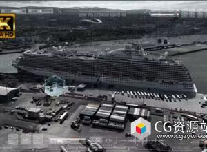 AE模板-科技感动画元素无人机界面HUD UI 屏幕动画