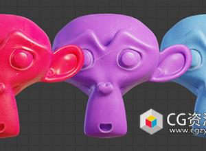 Blender塑料材质着色器插件 Ultimate Plastic Shader (Eevee 和 Cycles)