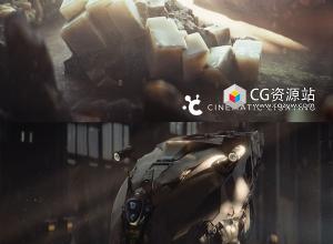 Blender创意虾电影场景环境灯光设置教程+中英文字幕