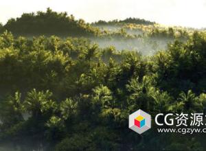 Maya 2022植物随机散布插件 EnvIt – Scattering Script