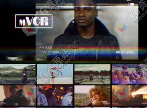 FCPX插件-30组复古老电影效果录像视频特效预设 mVCR