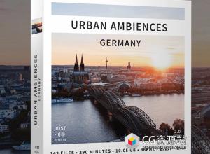 143个城市环境氛围汽车火车建筑工地人群无损音效