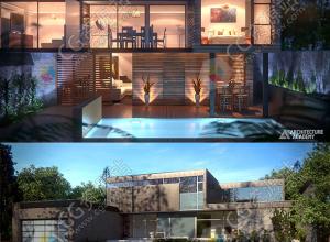 Blender室内外建筑场景大师级实例视频教程