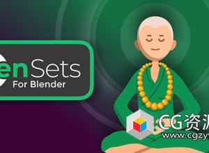 模型集合创建管理Blender插件 Zen Sets v2.4.5.0