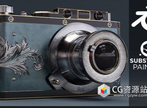 Blender和Substance Painter复古相机完整制作教程