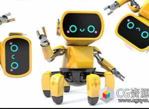 C4D制作3D蜘蛛机器人角色建模教程