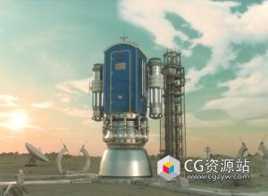 GSG灰猩猩天空宇宙极光环境贴图素材 HDRI Collection SPACE