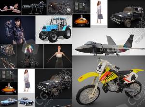 PBR游戏3D模型捆绑包 2023年2月19日