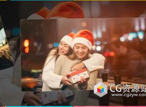 AE模板-情人节婚礼照片相册幻灯片开场片头 Photo Slideshow