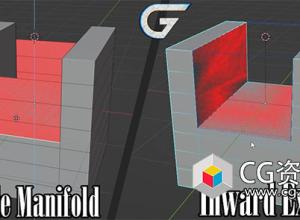 模型向内挤出Blender插件 Inward Extrude V1.0.3