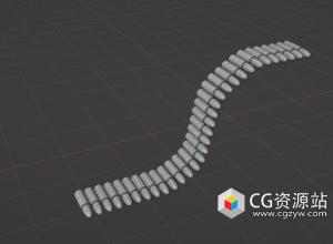 Blender路径复制克隆插件 Loop Copier v2.4.1