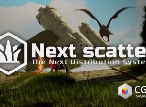 随机分布分散生成Blender插件 Next Scatter V2