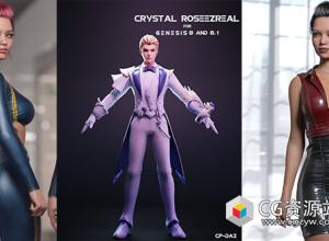 Daz 3D各类角色3D模型合集2023年度3月