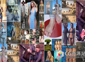 Daz 3D各类角色3D模型合集2023年度3月第二波