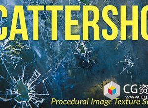 贴图融合控制Blender插件 Scattershot - Pbr Texture Bombing V1.12