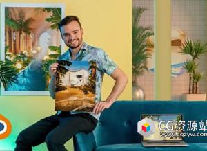 Blender真实三维建筑场景渲染教程+中英文字幕