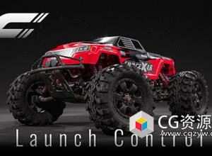 Blender汽车自动绑定插件 Launch Control // Auto Car Rig v1.9.1